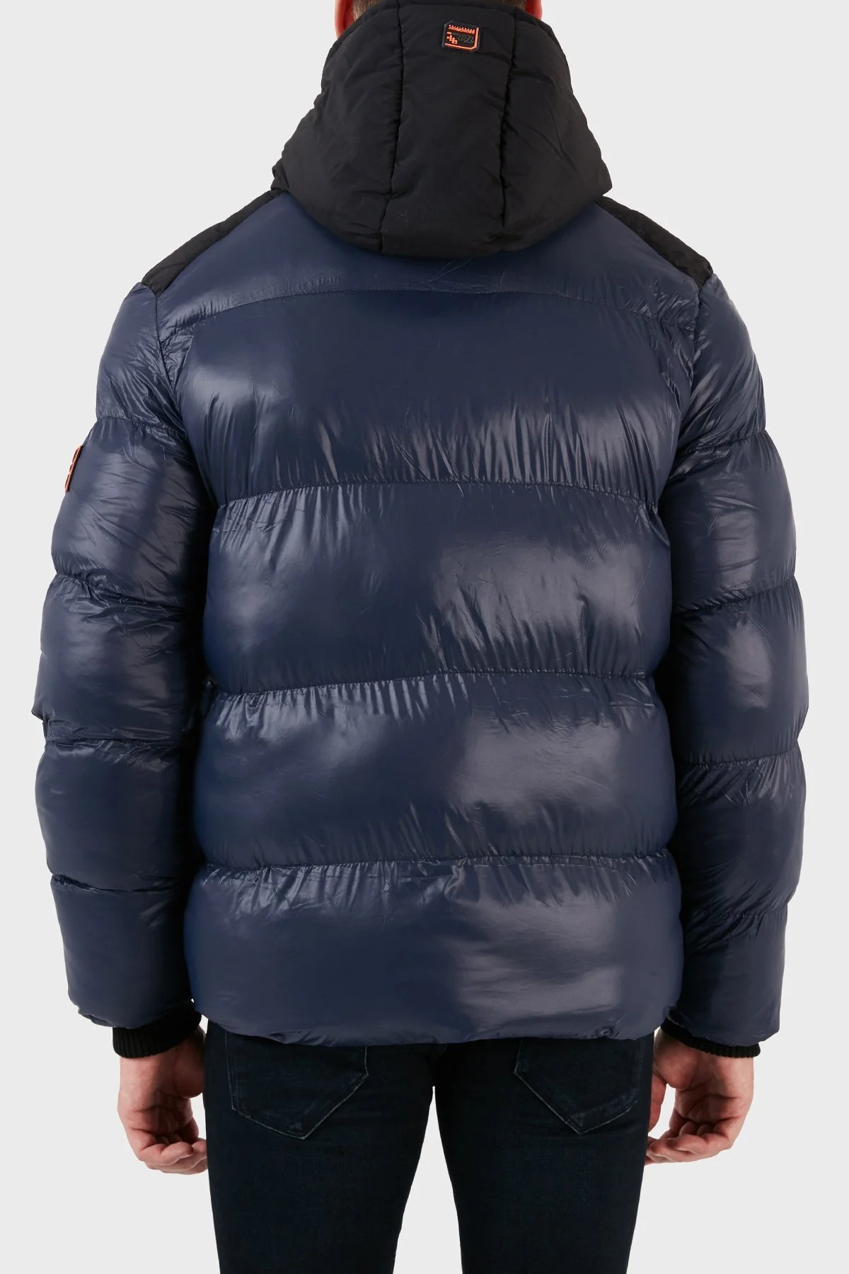 Norway Geographical Su ve Rüzgar Geçirmez Kapüşonlu Outdoor Erkek Mont BINAEL LACİVERT - 2