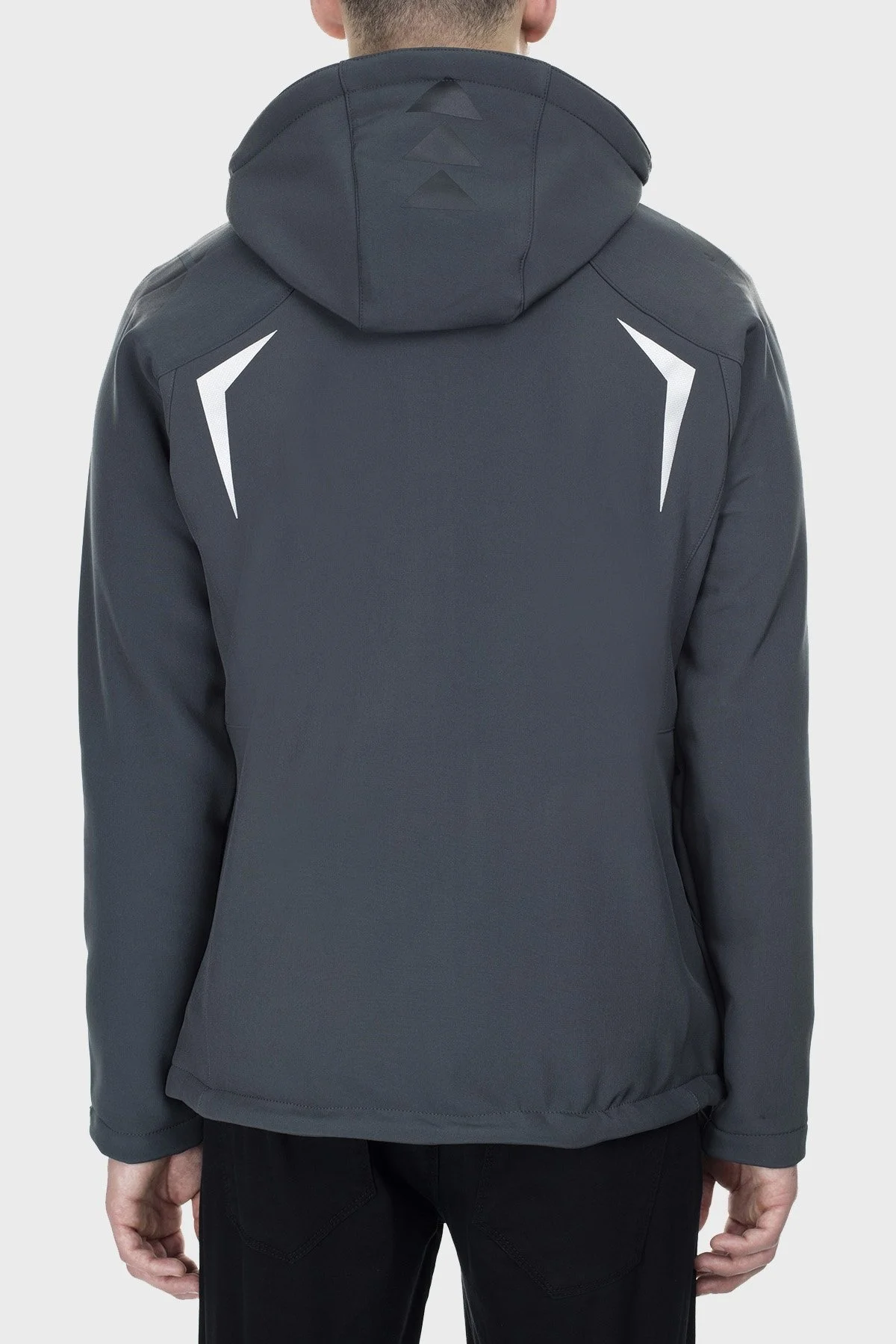 Norway Geographical Su ve Rüzgar Geçirmez Outdoor Erkek Mont TECHNO056 KOYU GRİ - 3