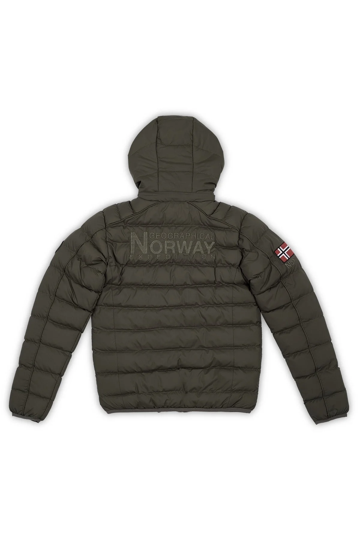 Norway Geographical Suya Dayanıklı Outdoor Çocuk Parka BOMBEB HAKİ - 2