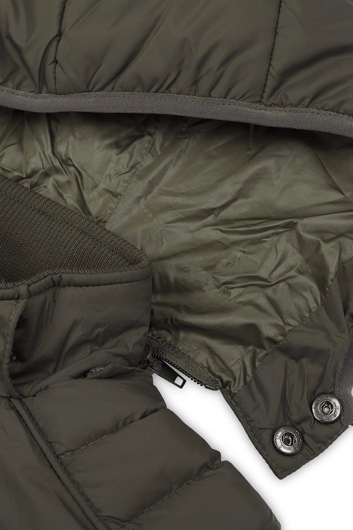 Norway Geographical Suya Dayanıklı Outdoor Çocuk Parka BOMBEB HAKİ - 6