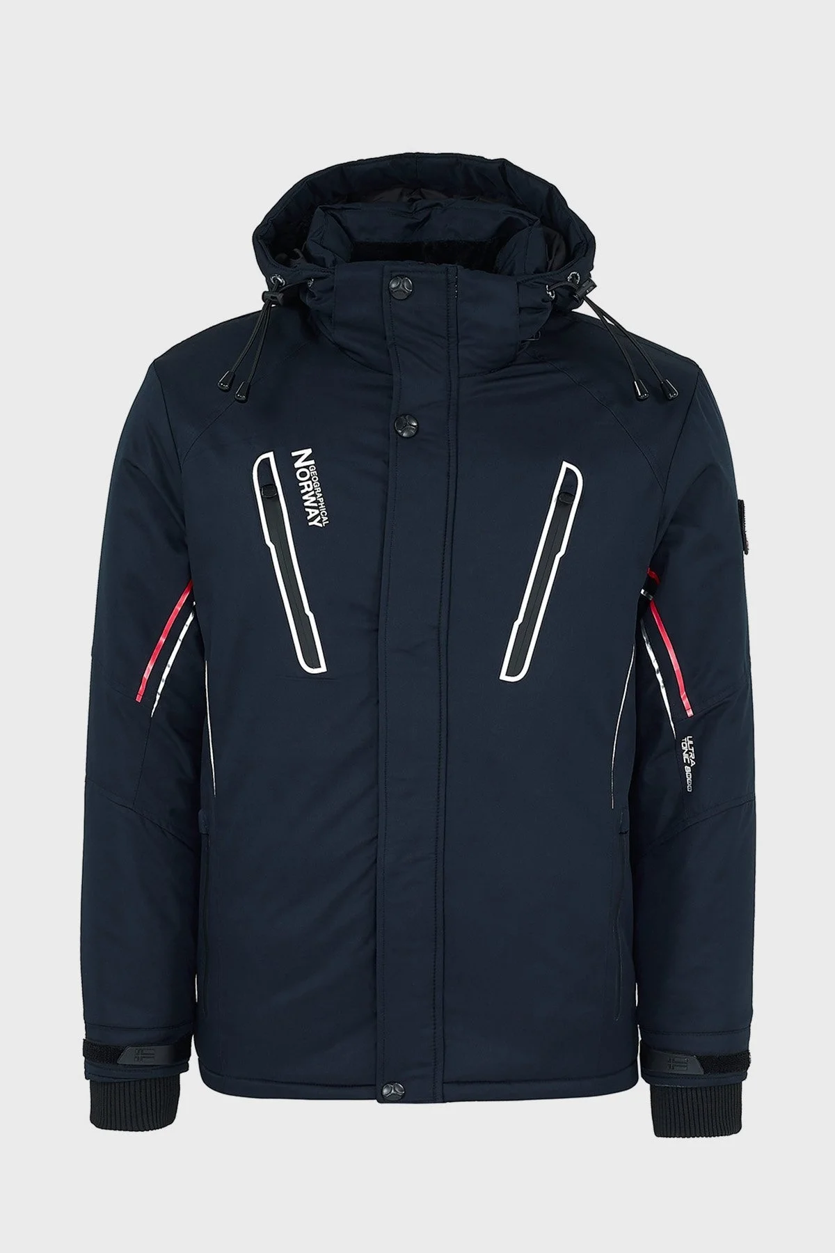 Norway Geographical Suya Dayanıklı Outdoor Erkek Parka ALAIN LACİVERT - 1
