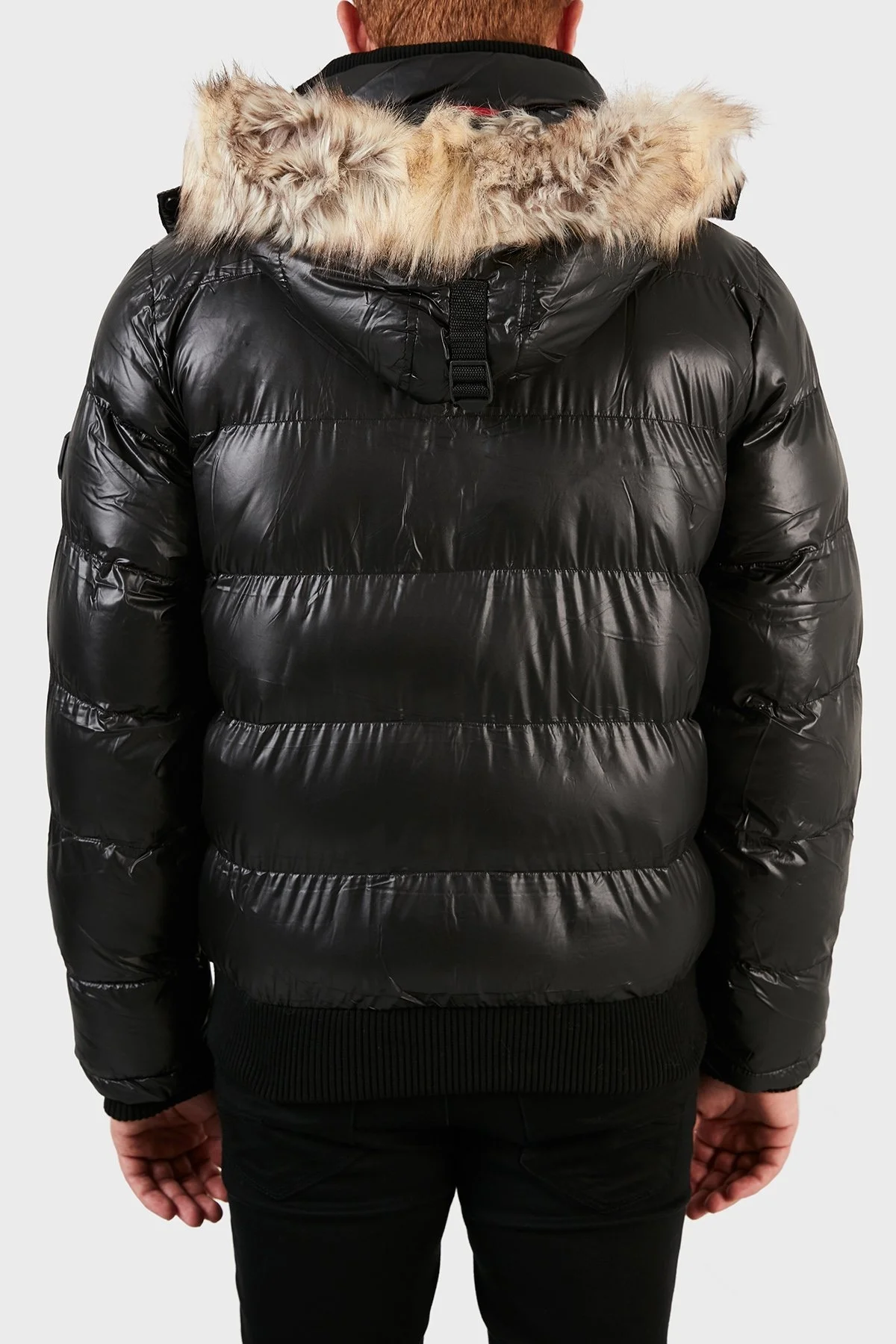 Norway Geographical Suya Dayanıklı Outdoor Erkek Parka BUGS SİYAH - 6