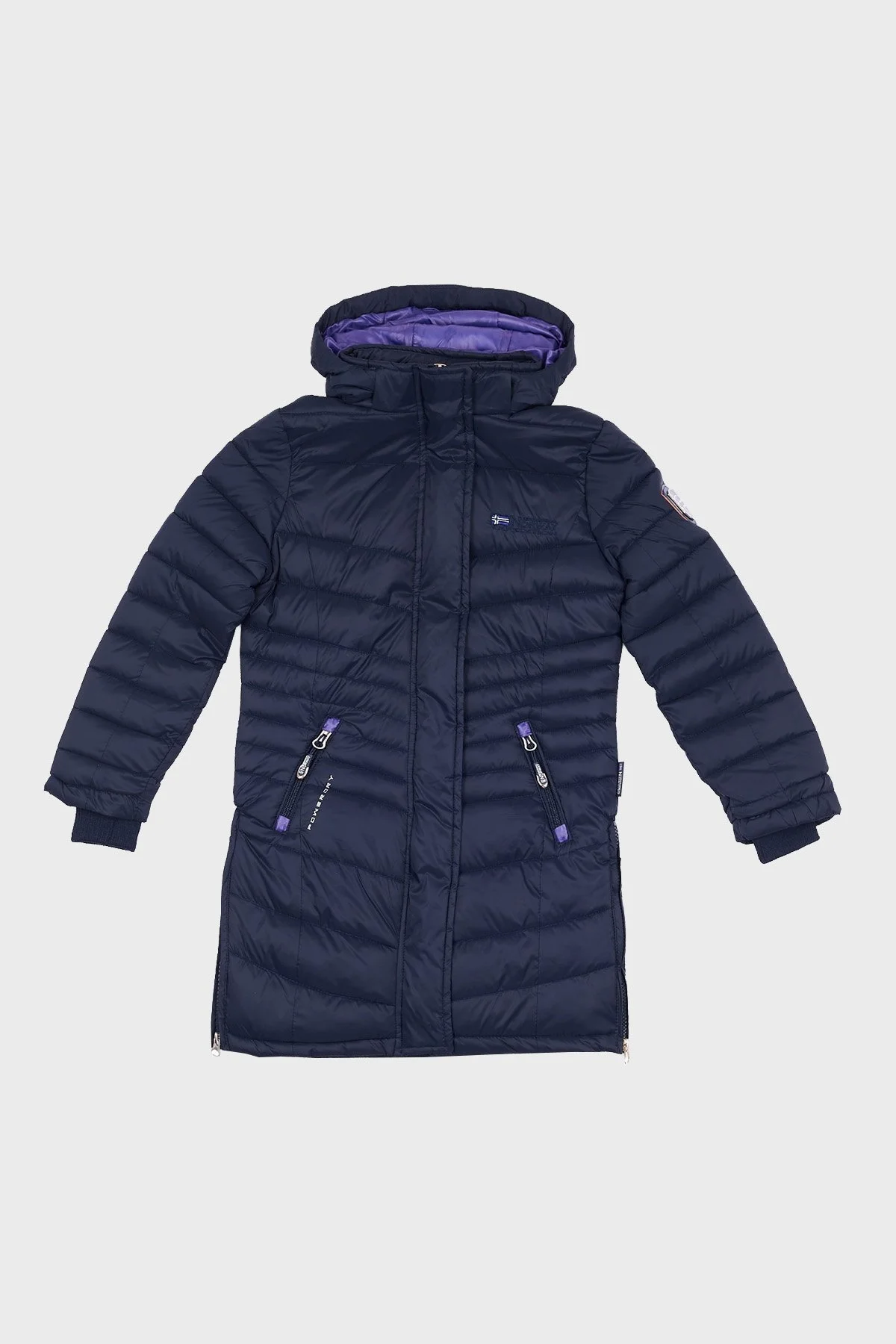 Norway Geographical Suya Dayanıklı Outdoor Çocuk Parka BLONDEG LACİVERT - 1