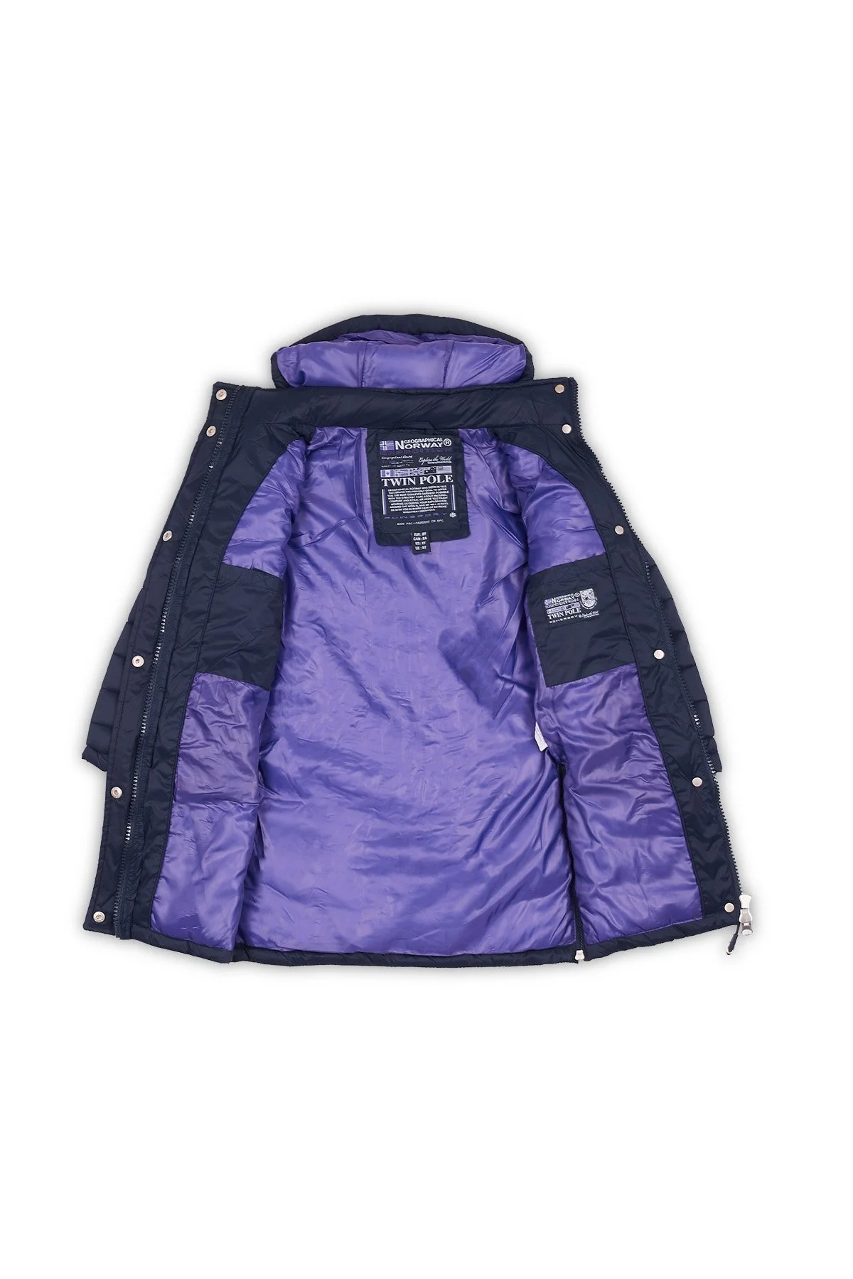 Norway Geographical Suya Dayanıklı Outdoor Çocuk Parka BLONDEG LACİVERT - 3