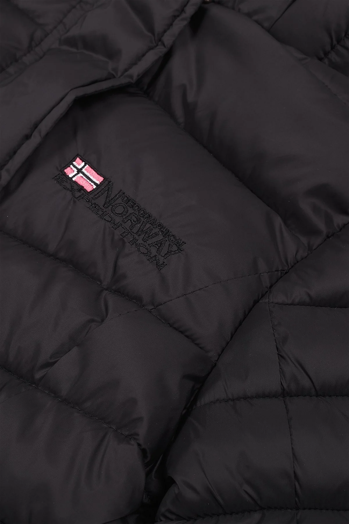 Norway Geographical Suya Dayanıklı Outdoor Çocuk Parka BLONDEG SİYAH - 5