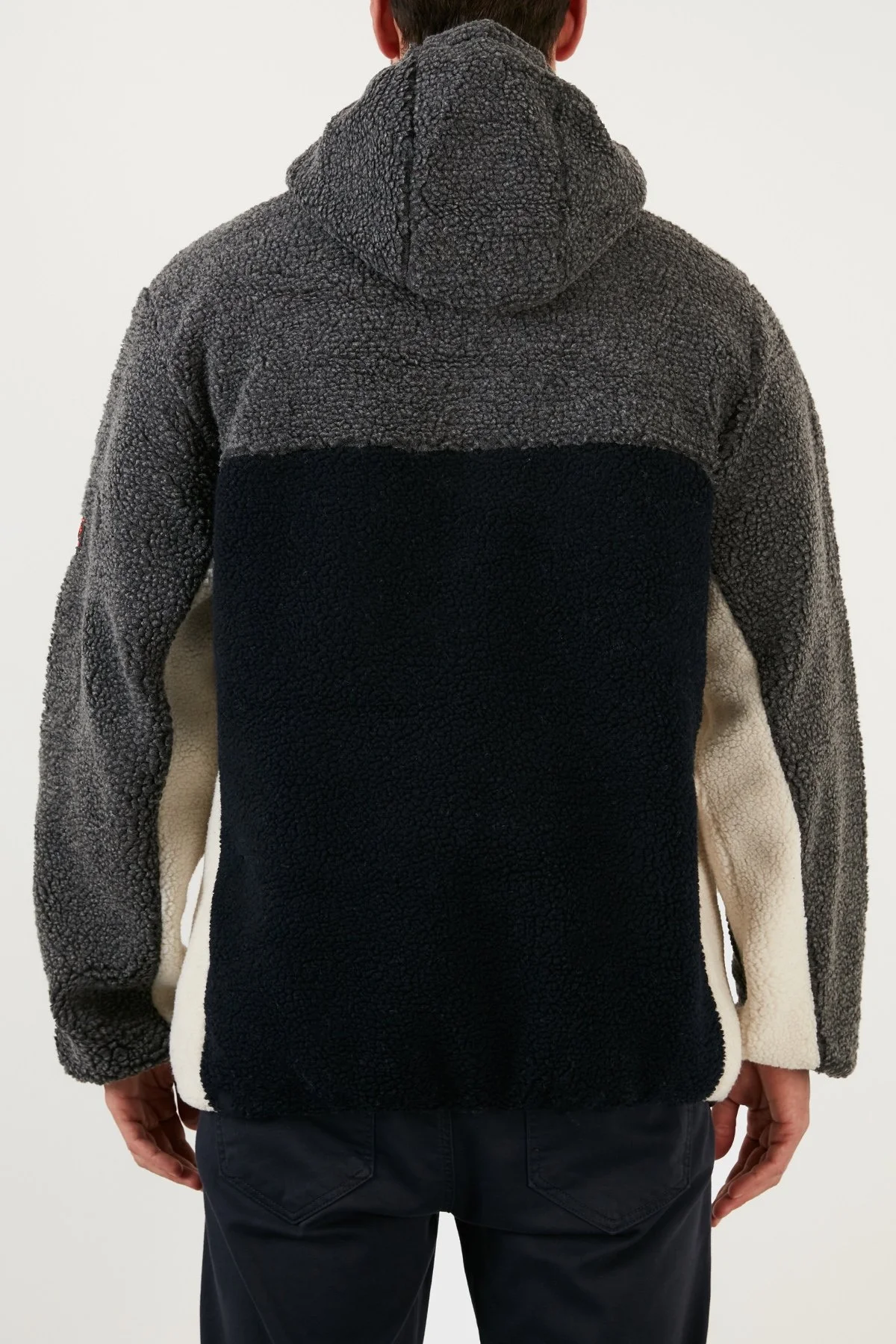 Norway Geographical Yumuşak Dokulu Soğuğa Dayanıklı Kapüşonlu Erkek Polar RIAKOLO LACİVERT - 12