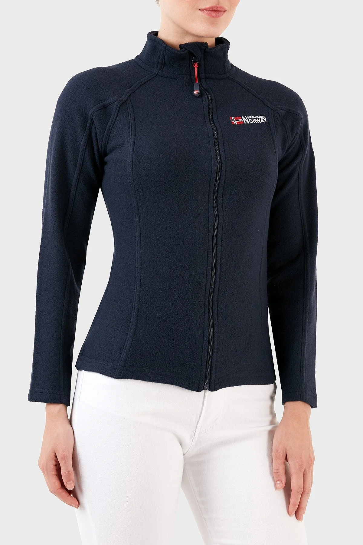 Norway Geographical Yumuşak Dokulu Soğuğa Dayanıklı Outdoor Bayan Polar TUG K LACİVERT - 10