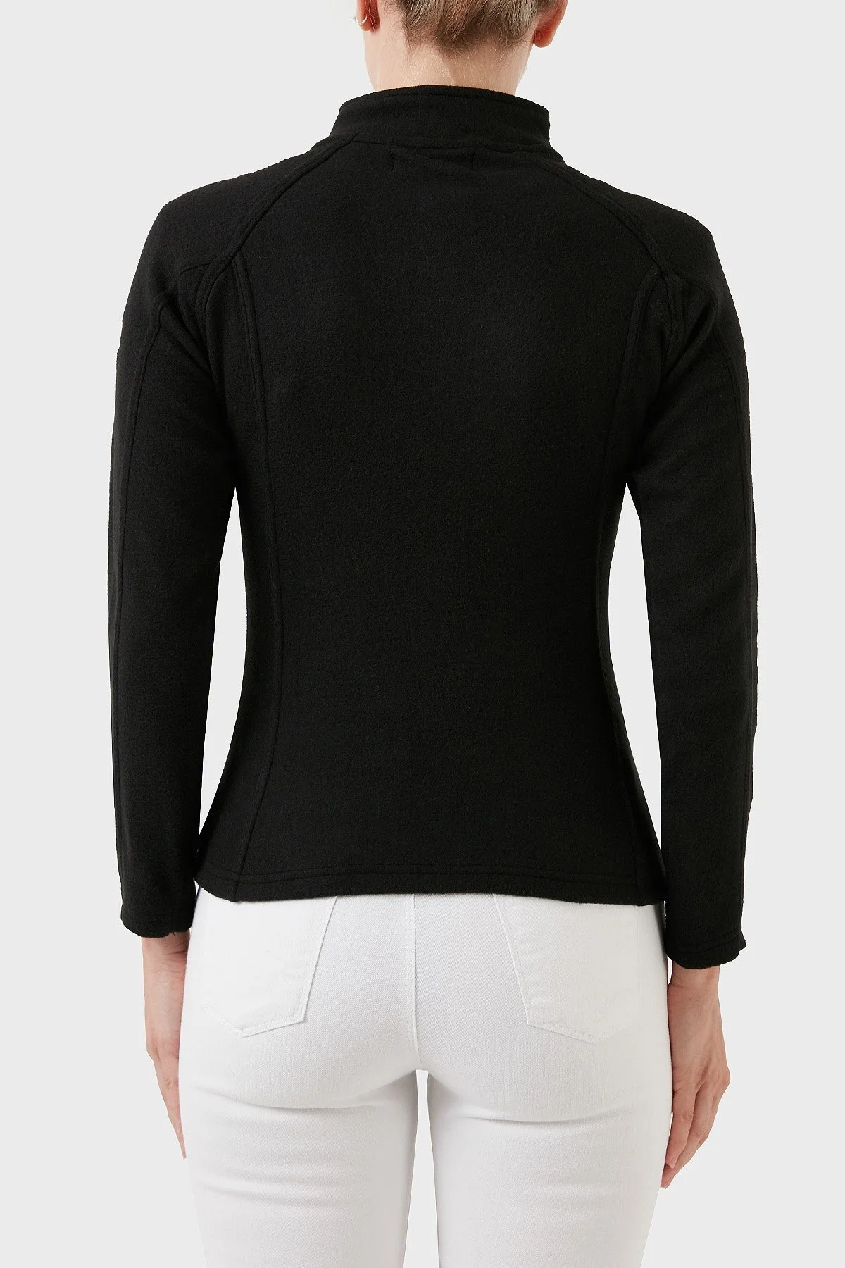 Norway Geographical Yumuşak Dokulu Soğuğa Dayanıklı Outdoor Bayan Polar TUG K SİYAH - 9