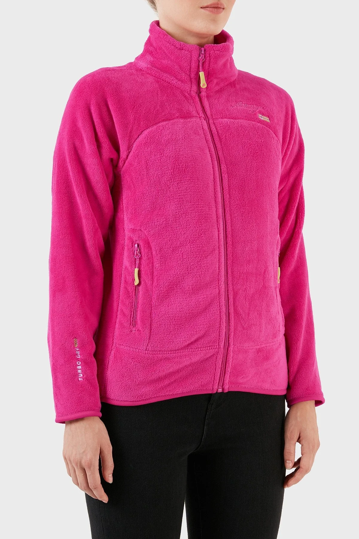 Norway Geographical Yumuşak Dokulu Soğuğa Dayanıklı Outdoor Bayan Polar UPALINE FUŞYA - 1