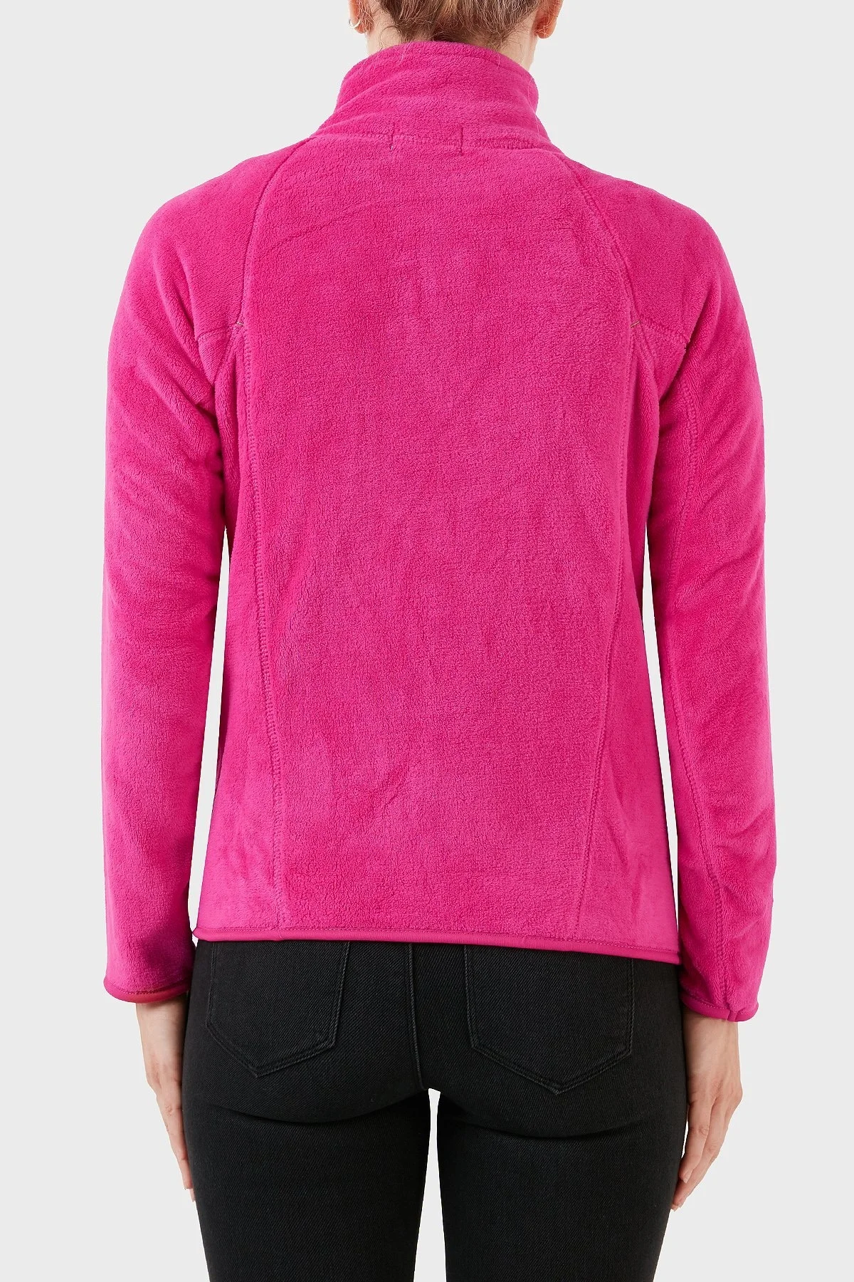 Norway Geographical Yumuşak Dokulu Soğuğa Dayanıklı Outdoor Bayan Polar UPALINE FUŞYA - 2