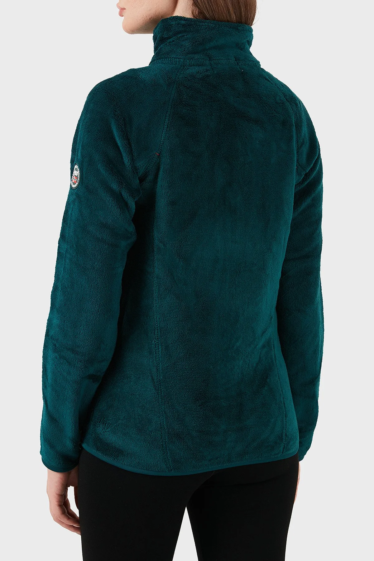 Norway Geographical Yumuşak Dokulu Soğuğa Dayanıklı Outdoor Bayan Polar UPALINEB YEŞİL - 2