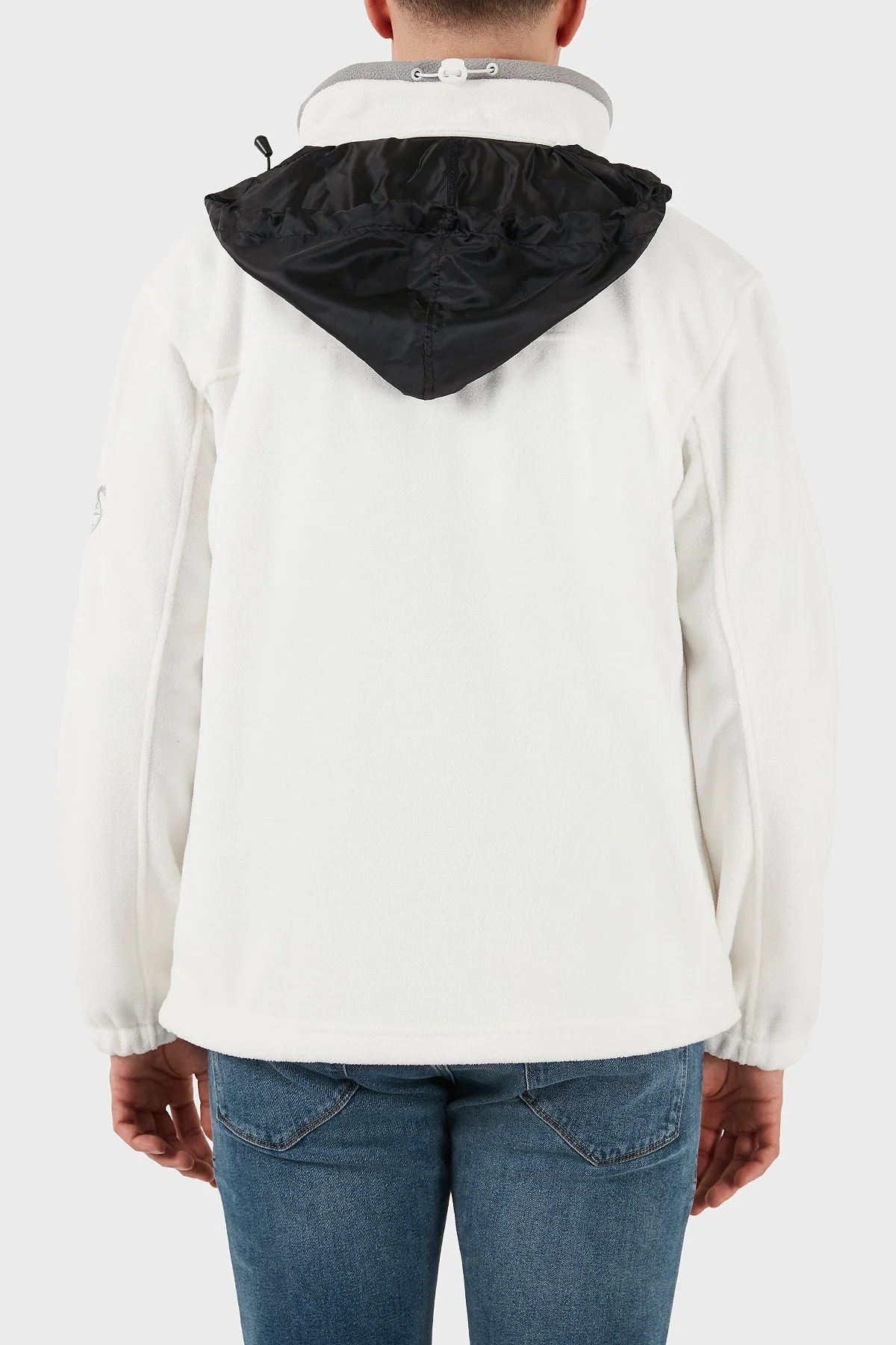 Norway Geographical Yumuşak Dokulu Soğuğa Dayanıklı Outdoor Erkek Polar TAMAZONIE BEYAZ - 6