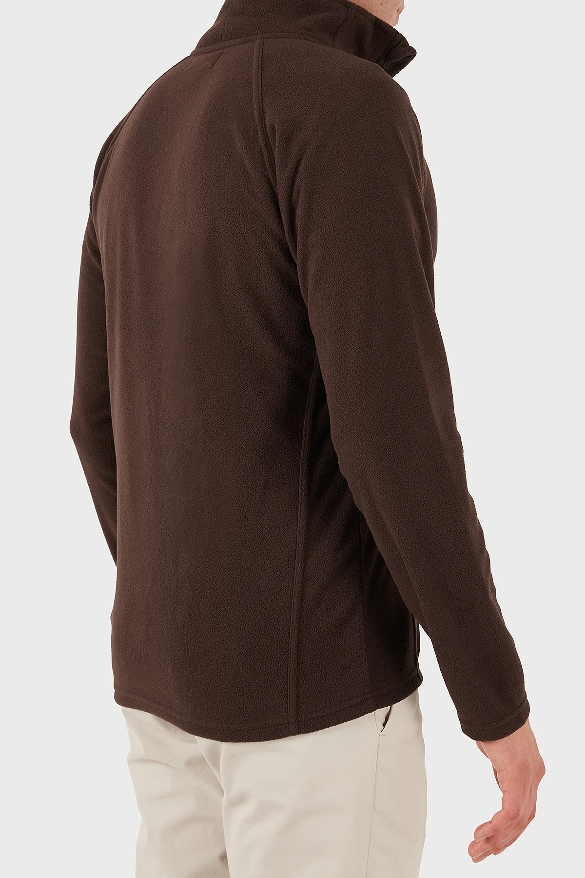 Norway Geographical Yumuşak Dokulu Soğuğa Dayanıklı Outdoor Erkek Polar TUG KAHVE - 14