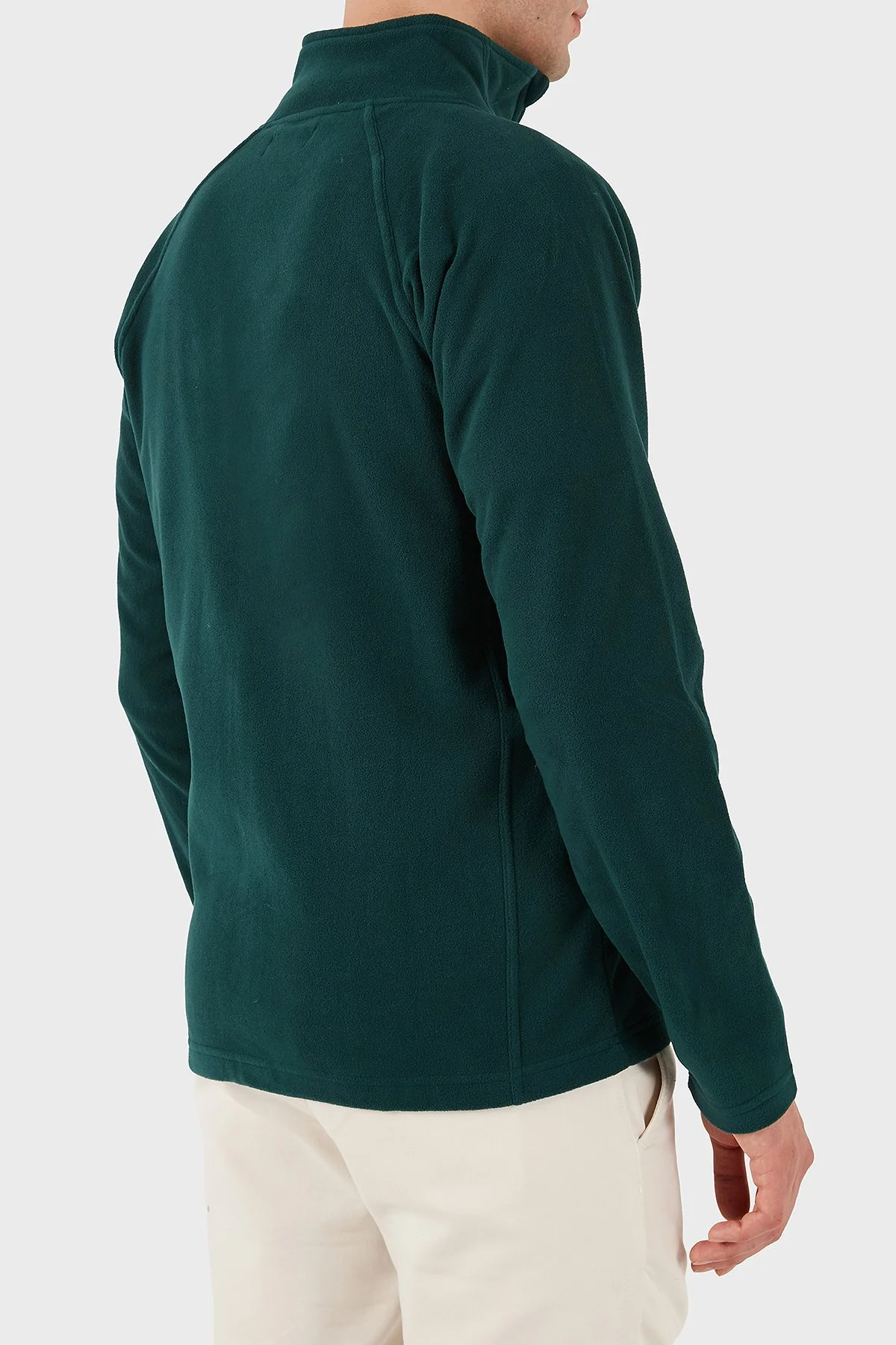 Norway Geographical Yumuşak Dokulu Soğuğa Dayanıklı Outdoor Erkek Polar TUG YEŞİL - 6