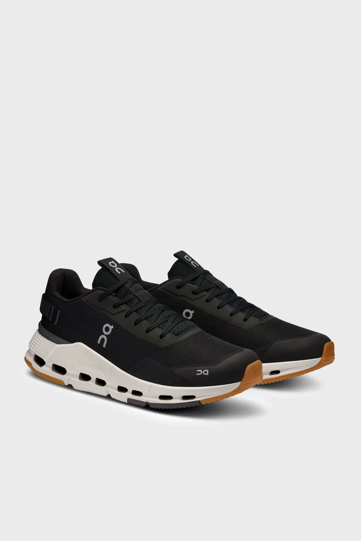 On Logolu Sneaker Erkek Ayakkabı 3ME30151430 Siyah - 4