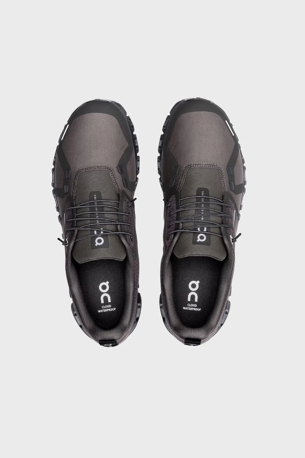 On Logolu Sneaker Erkek Ayakkabı 3MF10063029 ANTRASİT - 4