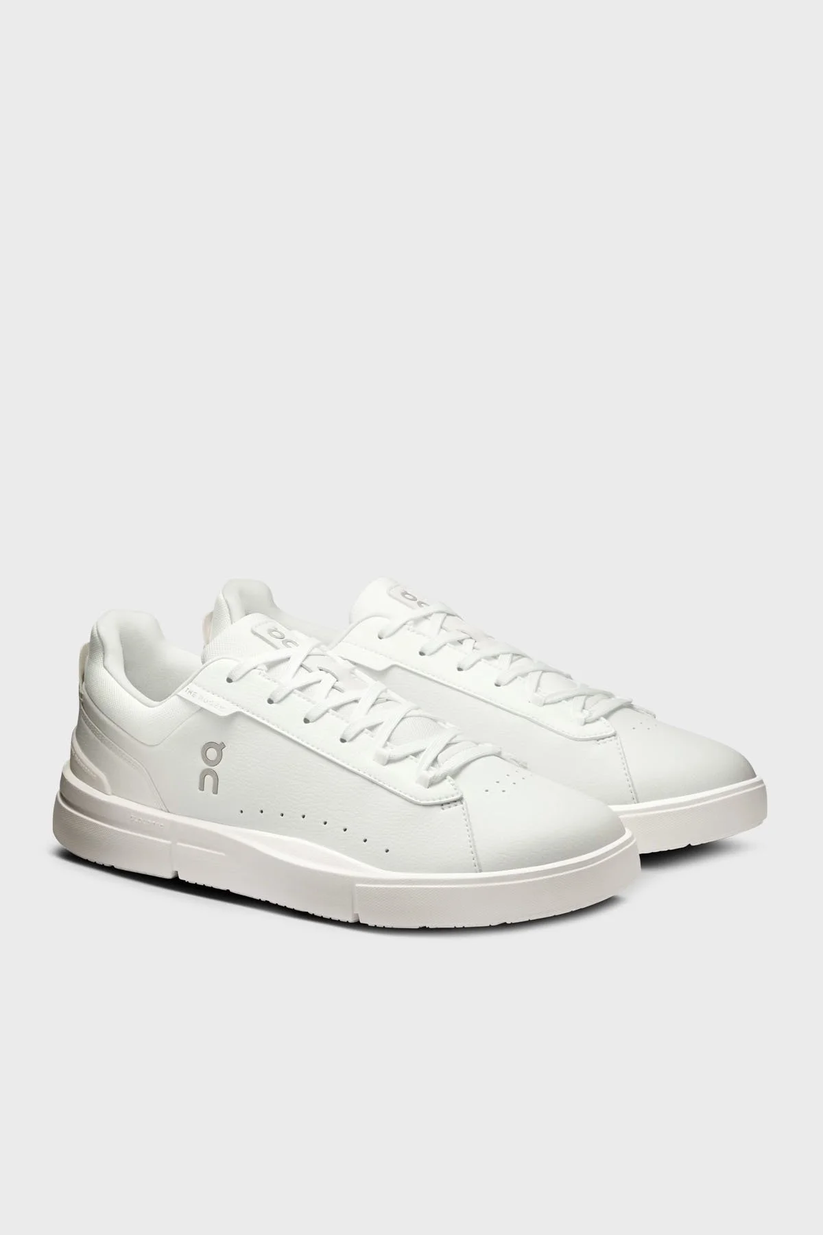 On Logolu Sneaker Erkek Ayakkabı 3MF30641200 BEYAZ - 4