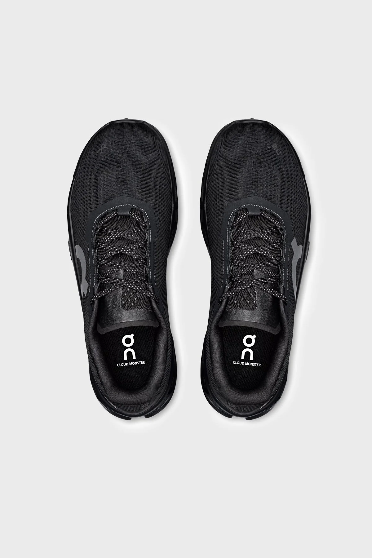 On Logolu Sneaker Erkek Ayakkabı 3MF30740553 Siyah - 2