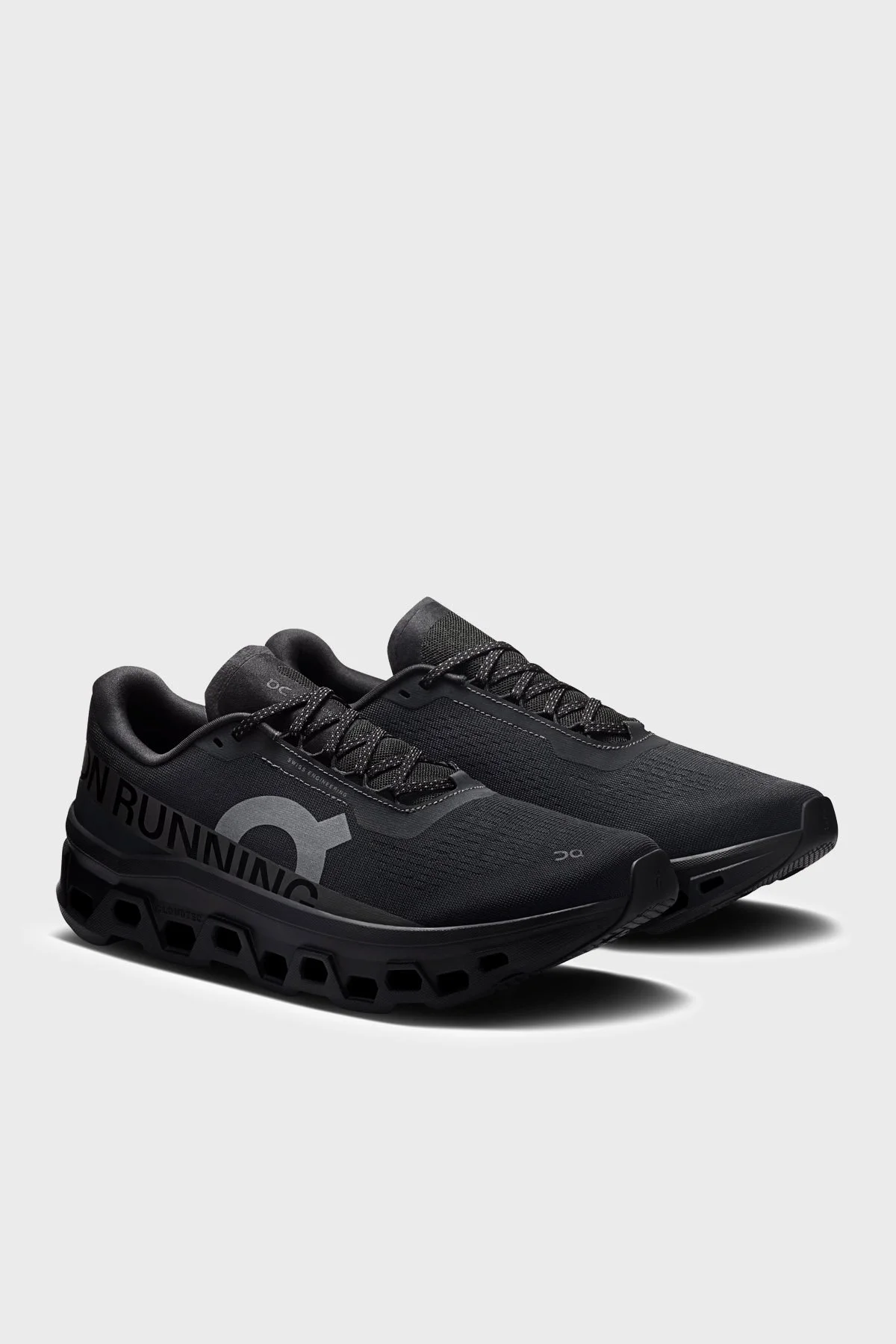 On Logolu Sneaker Erkek Ayakkabı 3MF30740553 Siyah - 4