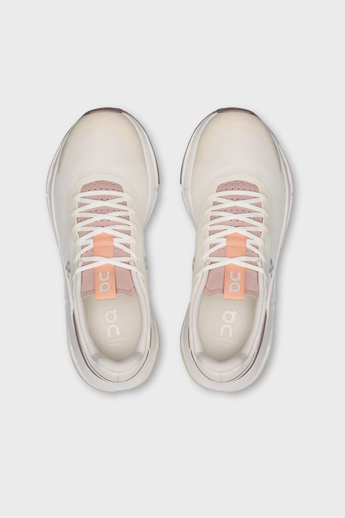 On Logolu Sneaker Kadın Ayakkabı 3WE30175116 Krem - 3