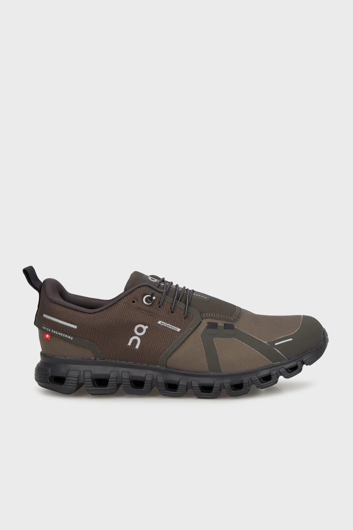On Logolu Su Geçirmez File Detaylı Sneaker Erkek Ayakkabı 3MF10070656 HAKİ - 1