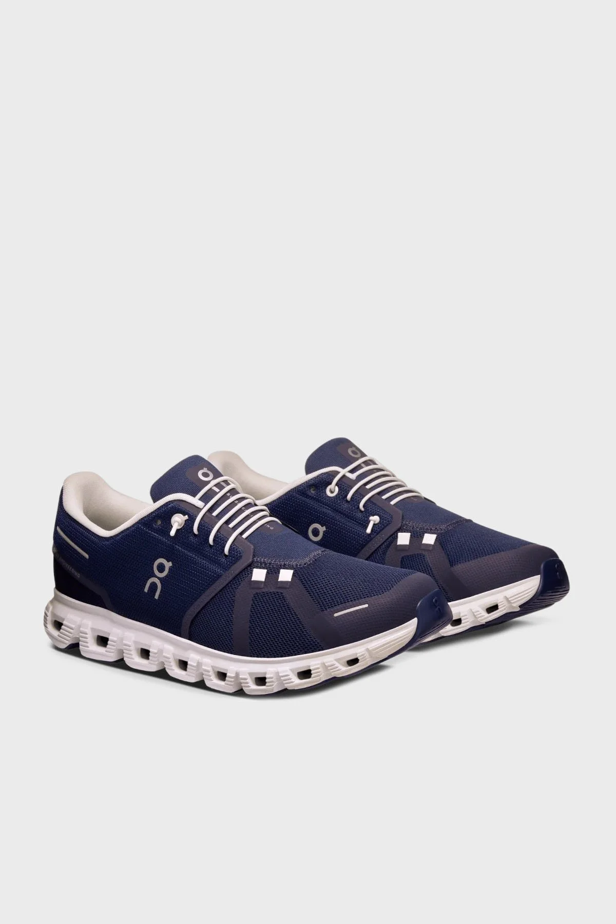 On Logolu Su Geçirmez File Detaylı Sneaker Erkek Ayakkabı 3MF10070692 LACİVERT - 2
