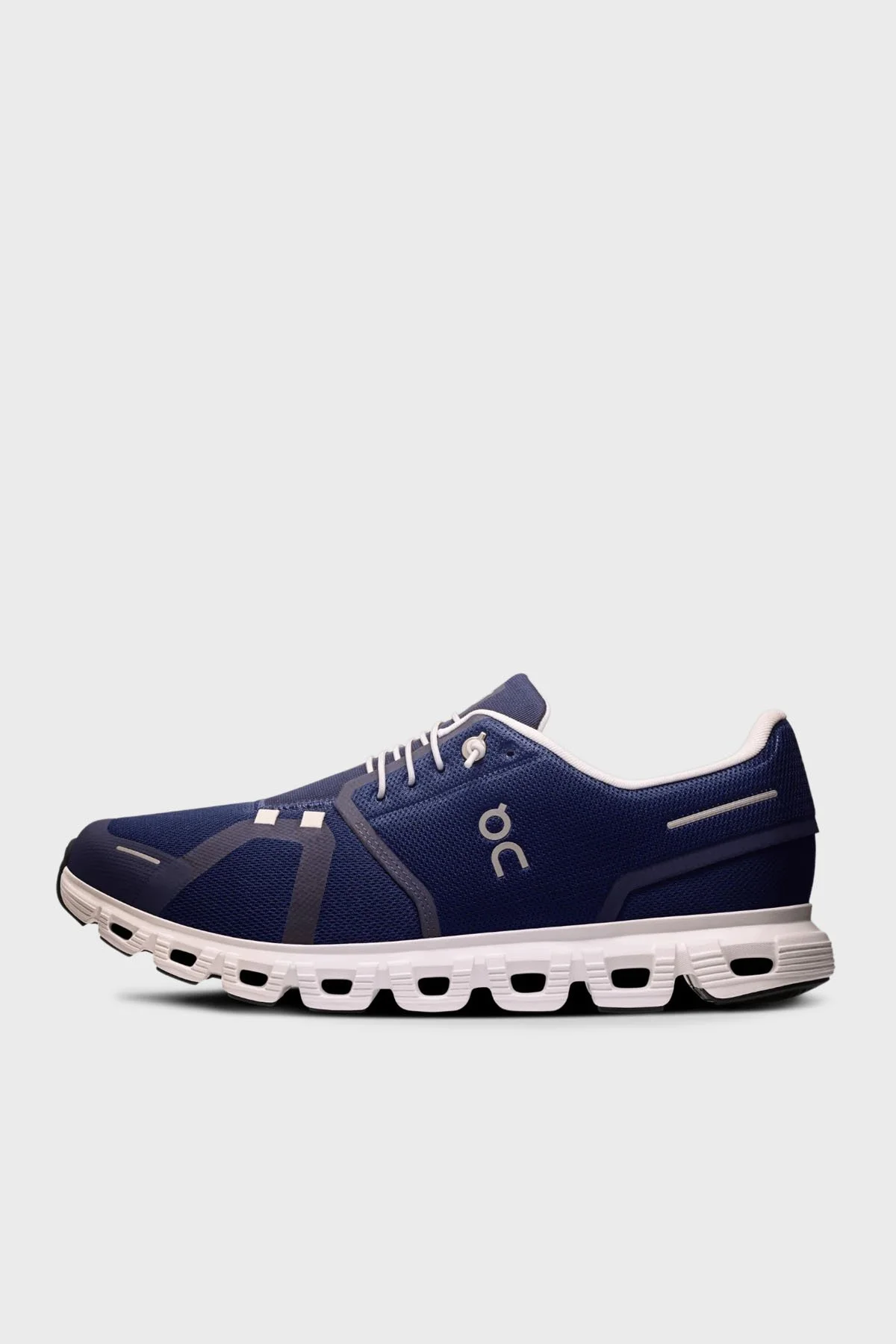 On Logolu Su Geçirmez File Detaylı Sneaker Erkek Ayakkabı 3MF10070692 LACİVERT - 3