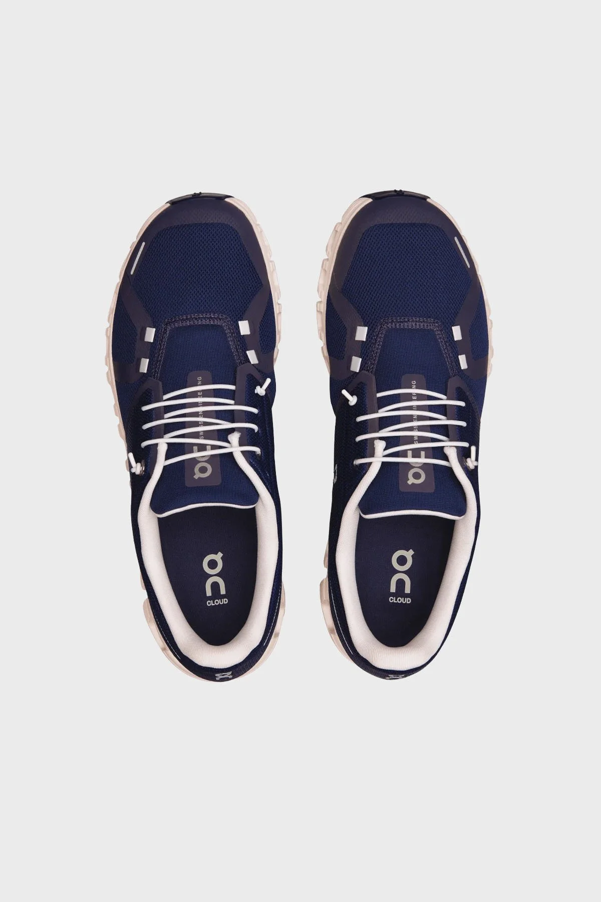 On Logolu Su Geçirmez File Detaylı Sneaker Erkek Ayakkabı 3MF10070692 LACİVERT - 4