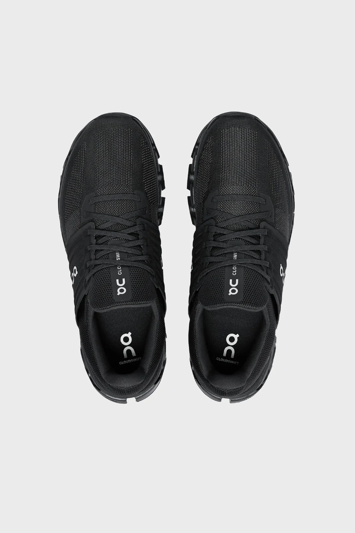 On Running Logolu File Detaylı Kalın Taban Sneaker Erkek Ayakkabı 3MD10240485 SİYAH - 8