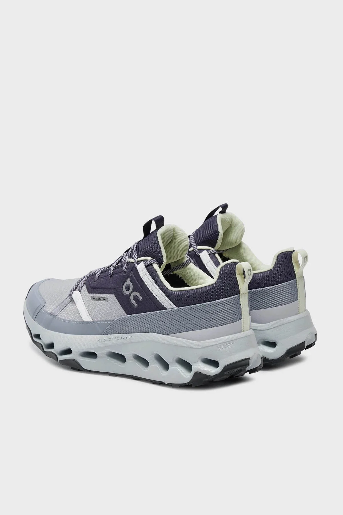 On Running Logolu Su Geçirmez Sneaker Kadın Ayakkabı 3WE10021427 Gri - 9