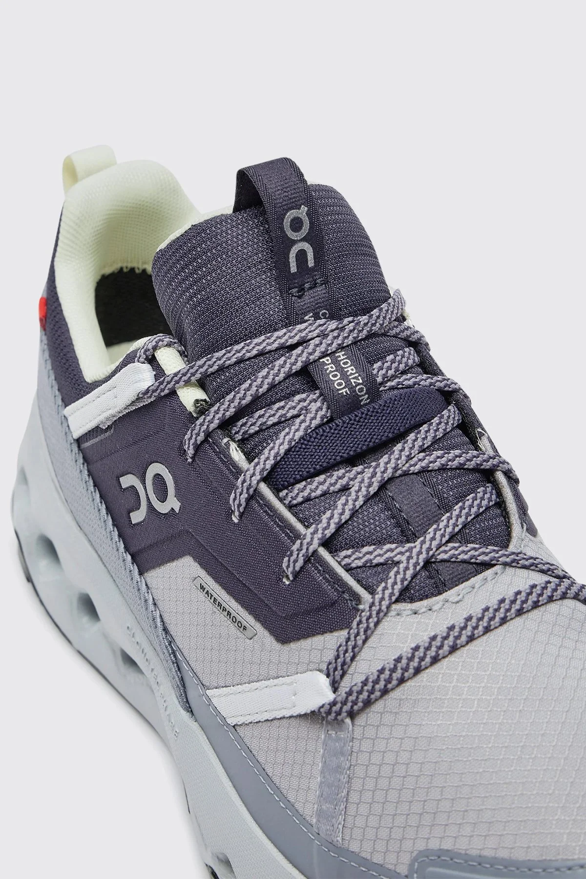 On Running Logolu Su Geçirmez Sneaker Kadın Ayakkabı 3WE10021427 Gri - 11