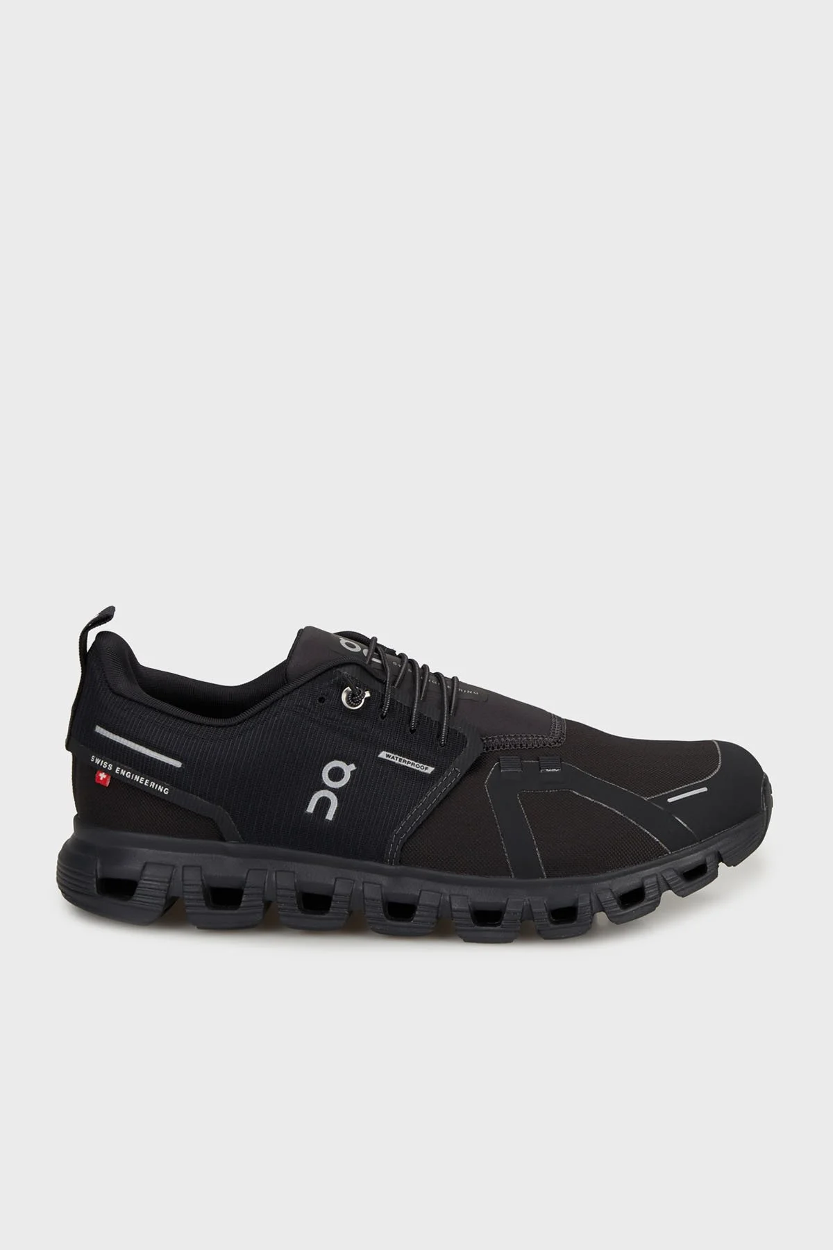On Su Geçirmez Logolu Sneaker Erkek Ayakkabı 3MF10061043 Siyah - 1