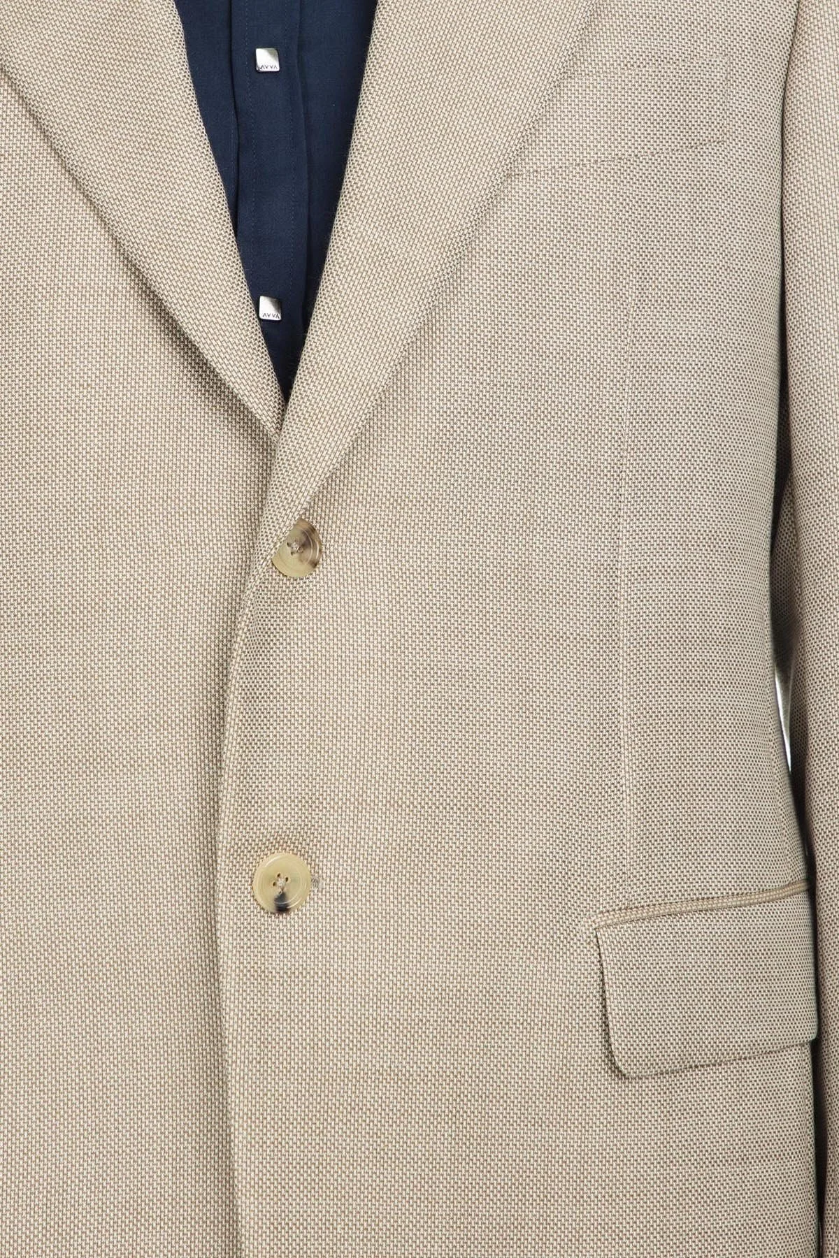 Pal Zileri Regular Fit Düğmeli Çift Yırtmaçlı Erkek Ceket ZOX6412129500 BEJ - 5