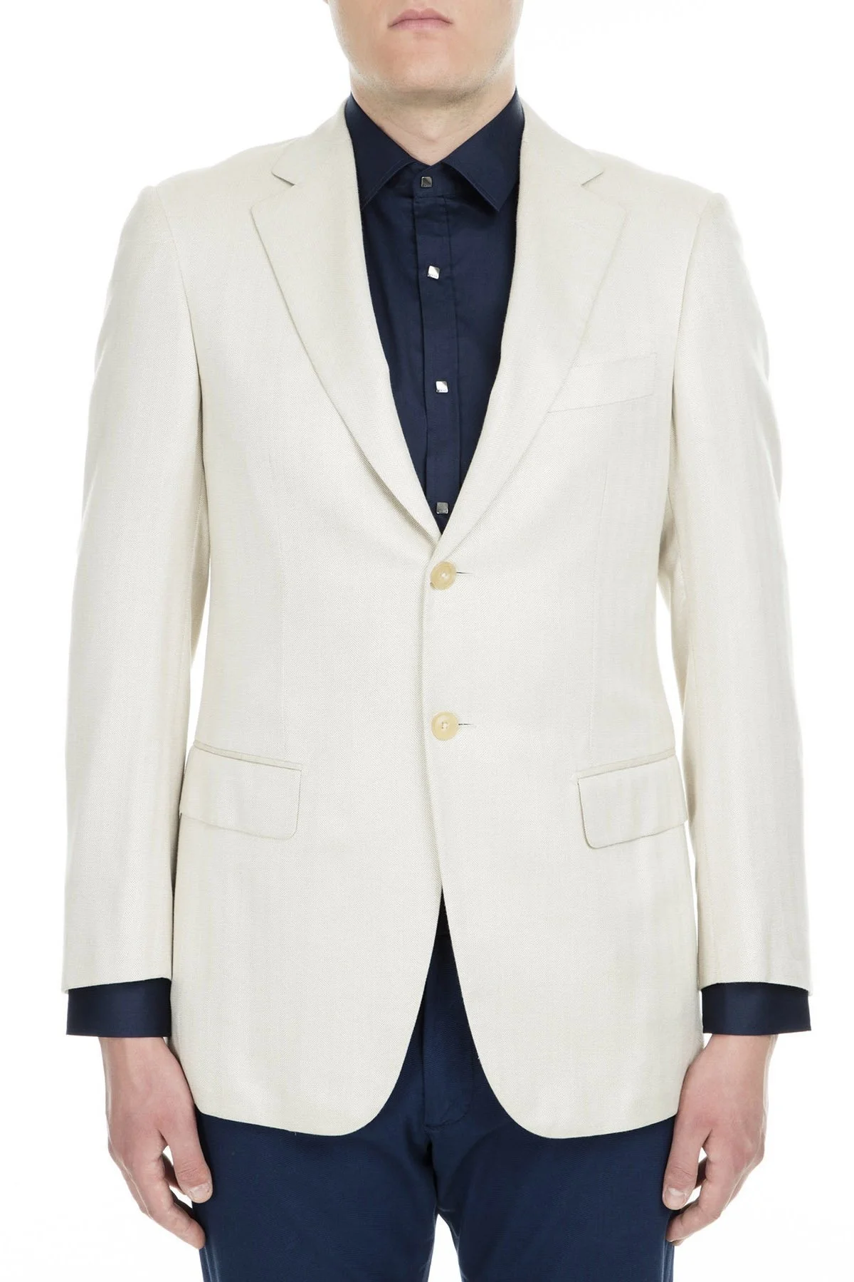 Pal Zileri Regular Fit Düğmeli Çift Yırtmaçlı Erkek Ceket ZOX71829 BEJ - 1