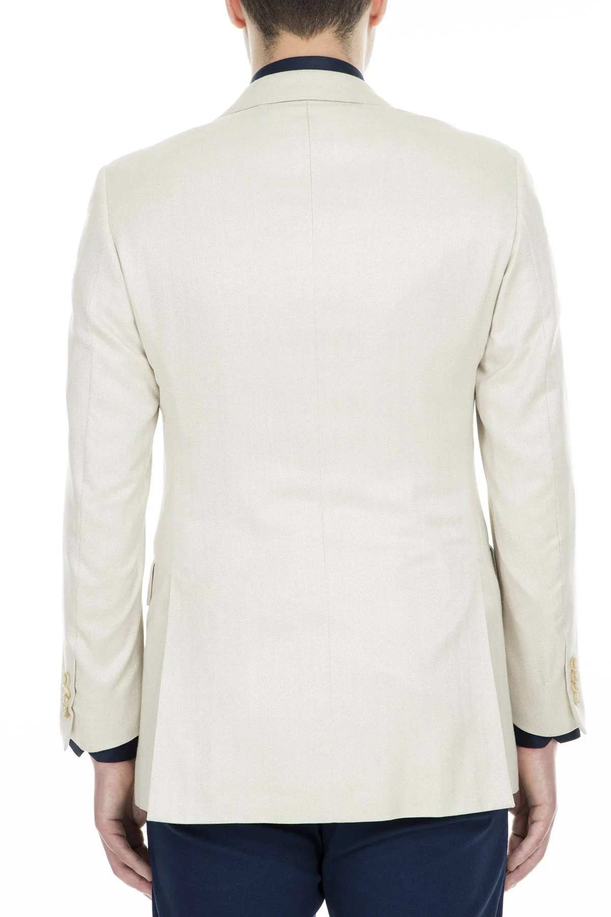 Pal Zileri Regular Fit Düğmeli Çift Yırtmaçlı Erkek Ceket ZOX71829 BEJ - 6