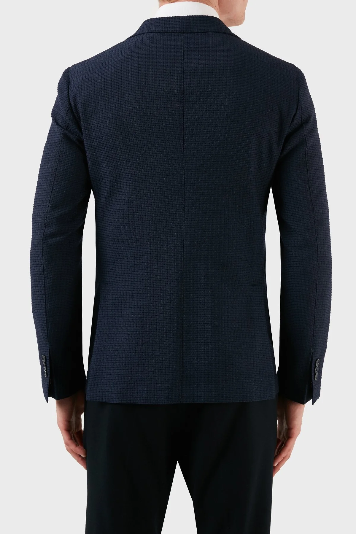 Pal Zileri Yünlü Blazer Erkek Ceket ZOXIX2YGCQ272331C05 LACİVERT - 2