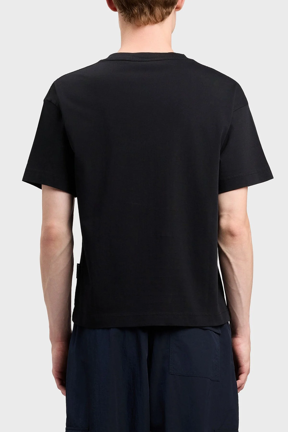 Palm Angels % 100 Pamuk Logo Baskılı Regular Fit Bisiklet Yaka Erkek T Shirt PMAA109S26JER00G SİYAH - 3