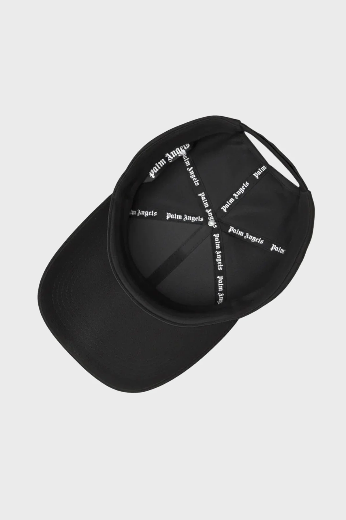 Palm Angels % 100 Pamuk Logo İşlemeli Erkek Şapka PMLB104S26FAB003 SİYAH - 4