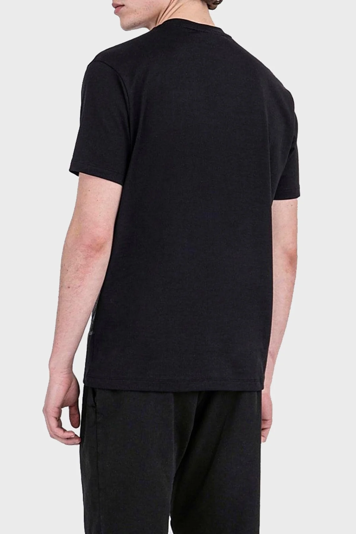 Paul & Shark % 100 Pamuk Regular Fit Bisiklet Yaka Erkek T Shirt 22411018 011 SİYAH - 2