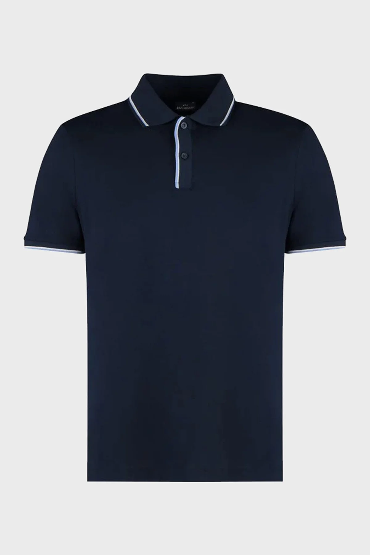 Paul & Shark % 100 Pamuk Regular Fit Düğmeli Erkek Polo Yaka T Shirt 24411259 013 LACİVERT - 1