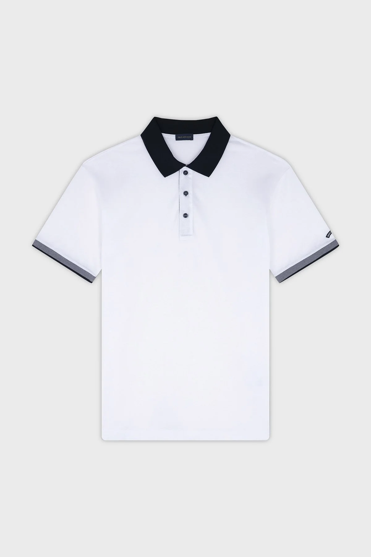 Paul & Shark % 100 Pamuk Regular Fit Düğmeli Erkek Polo Yaka T Shirt 24411316 010 BEYAZ - 12