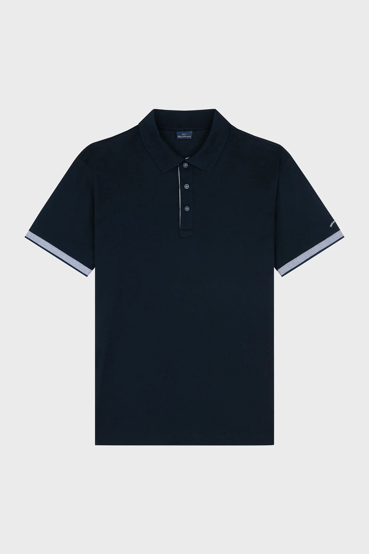 Paul & Shark % 100 Pamuk Regular Fit Düğmeli Erkek Polo Yaka T Shirt 24411316 013 LACİVERT - 6