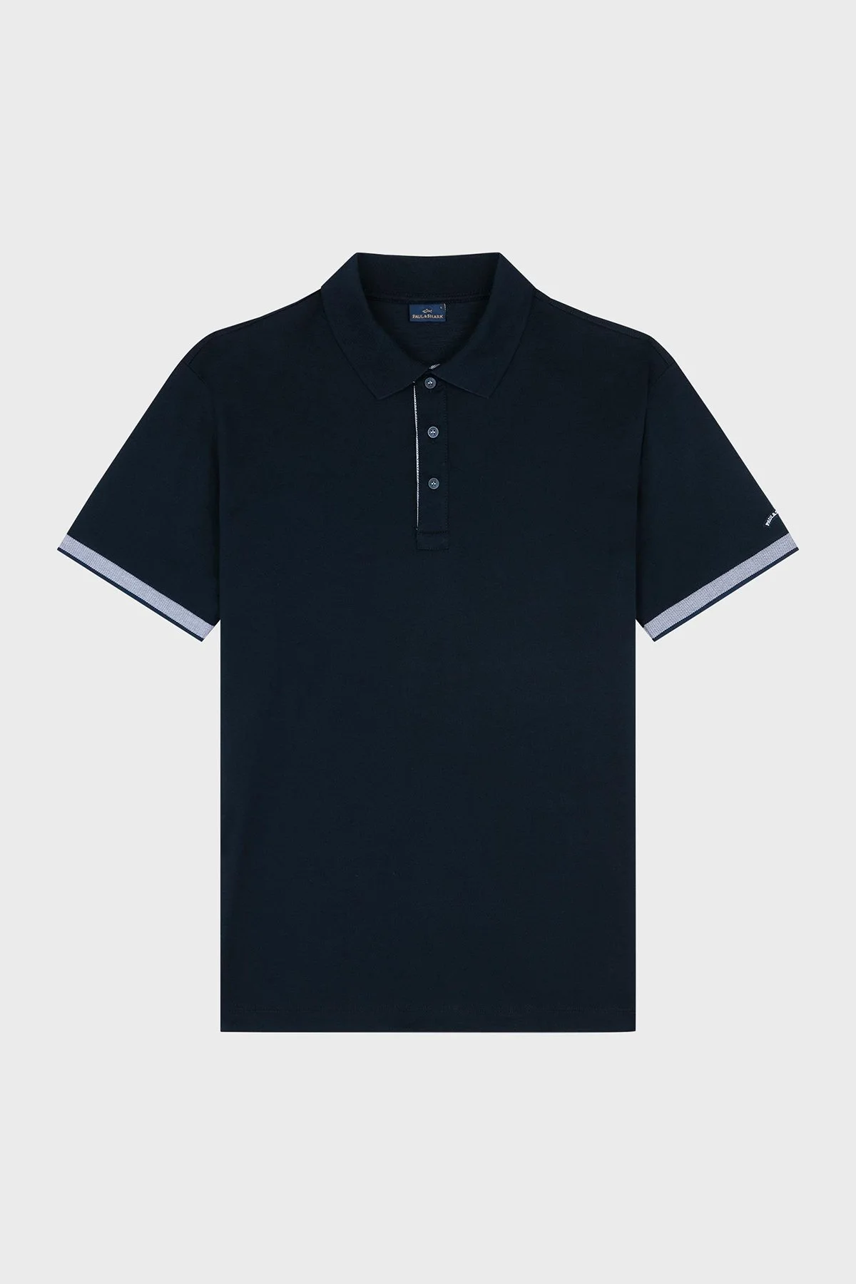 Paul & Shark % 100 Pamuk Regular Fit Düğmeli Erkek Polo Yaka T Shirt 24411316 013 LACİVERT - 6