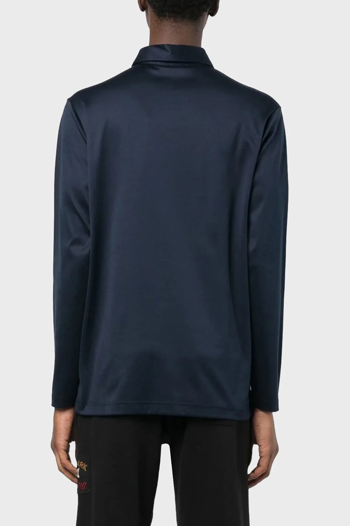 Paul & Shark % 100 Pamuk Regular Fit Erkek Polo Yaka Sweat 11311736 013 LACİVERT - 2