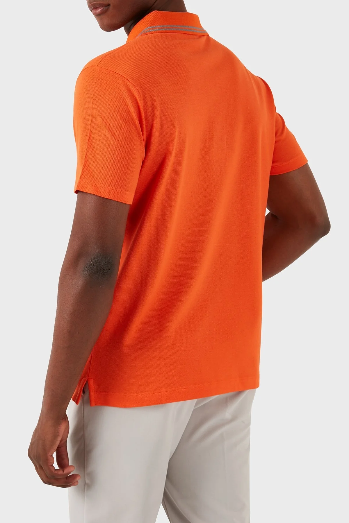 Paul & Shark % 100 Pamuk Regular Fit Erkek Polo Yaka T Shirt 22411233 139 TURUNCU - 2
