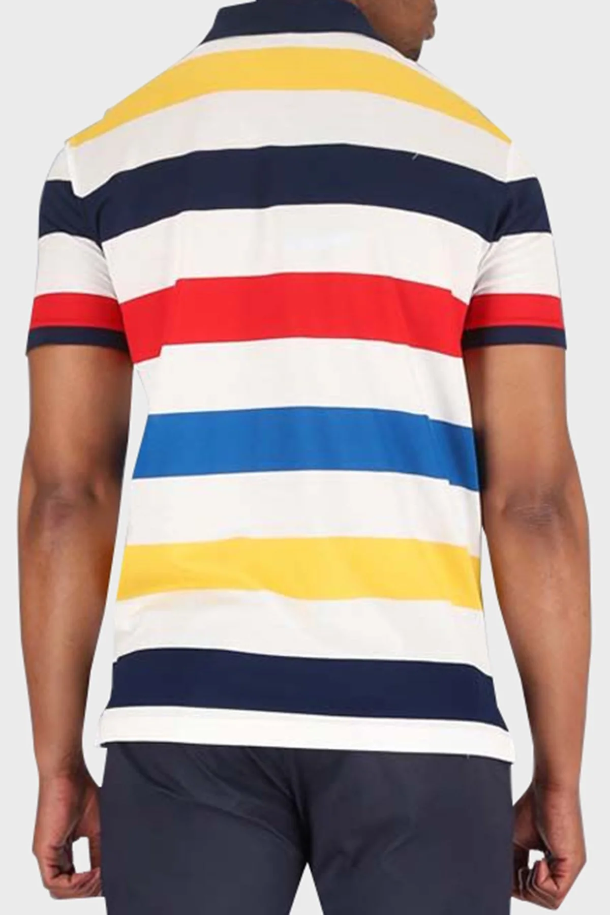 Paul & Shark % 100 Pamuk Regular Fit Erkek Polo Yaka T Shirt 23411315 287 BEYAZ - 6