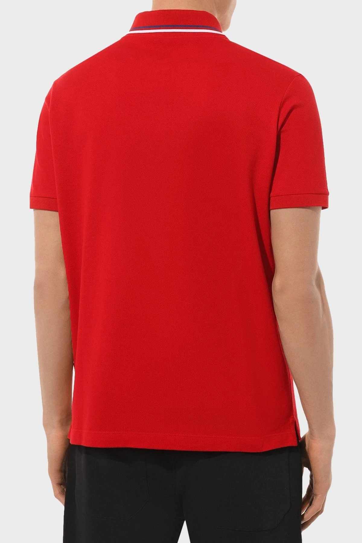 Paul & Shark % 100 Pamuk Regular Fit Polo Yaka Erkek T Shirt 23411296 577 KIRMIZI - 2