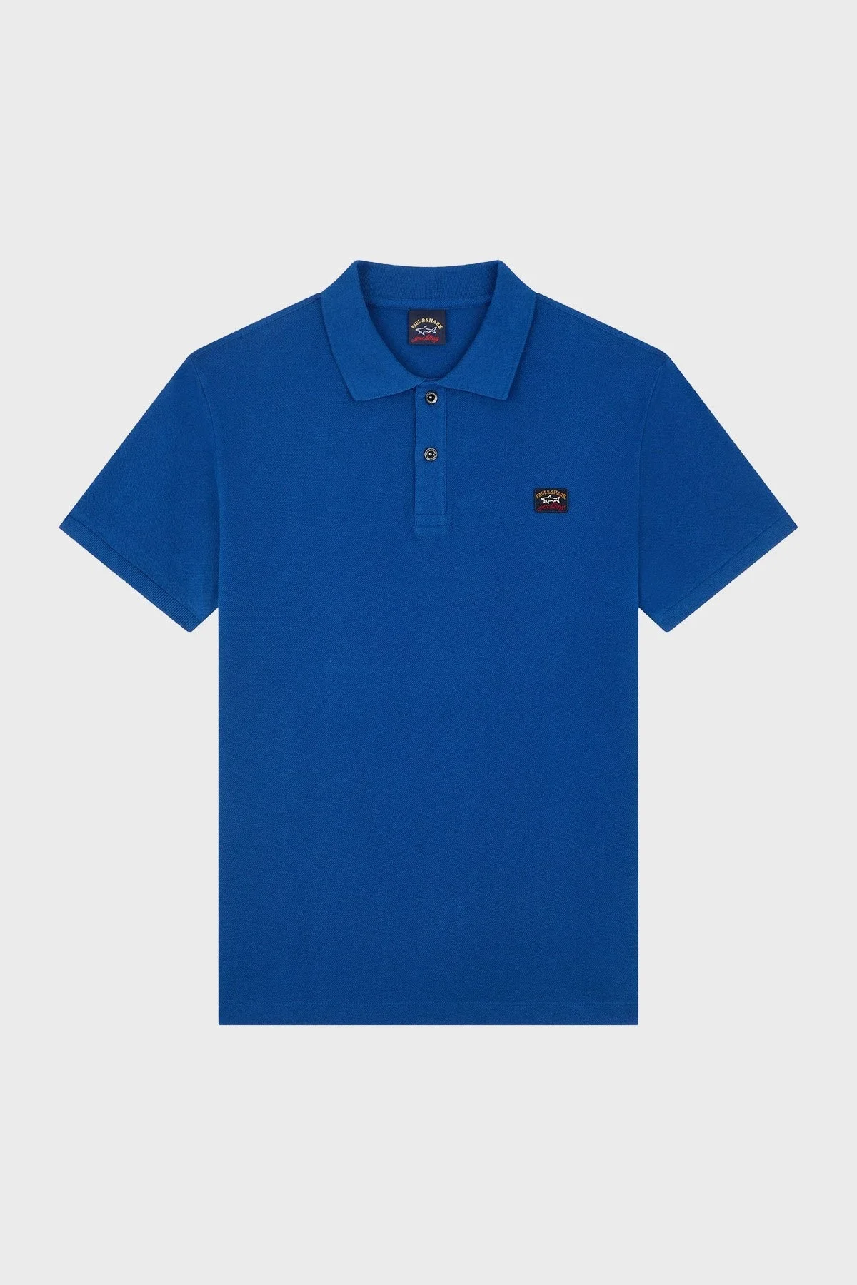 Paul & Shark % 100 Pamuk Regular Fit Erkek Polo T Shirt C0P1070 342 MAVİ - 5