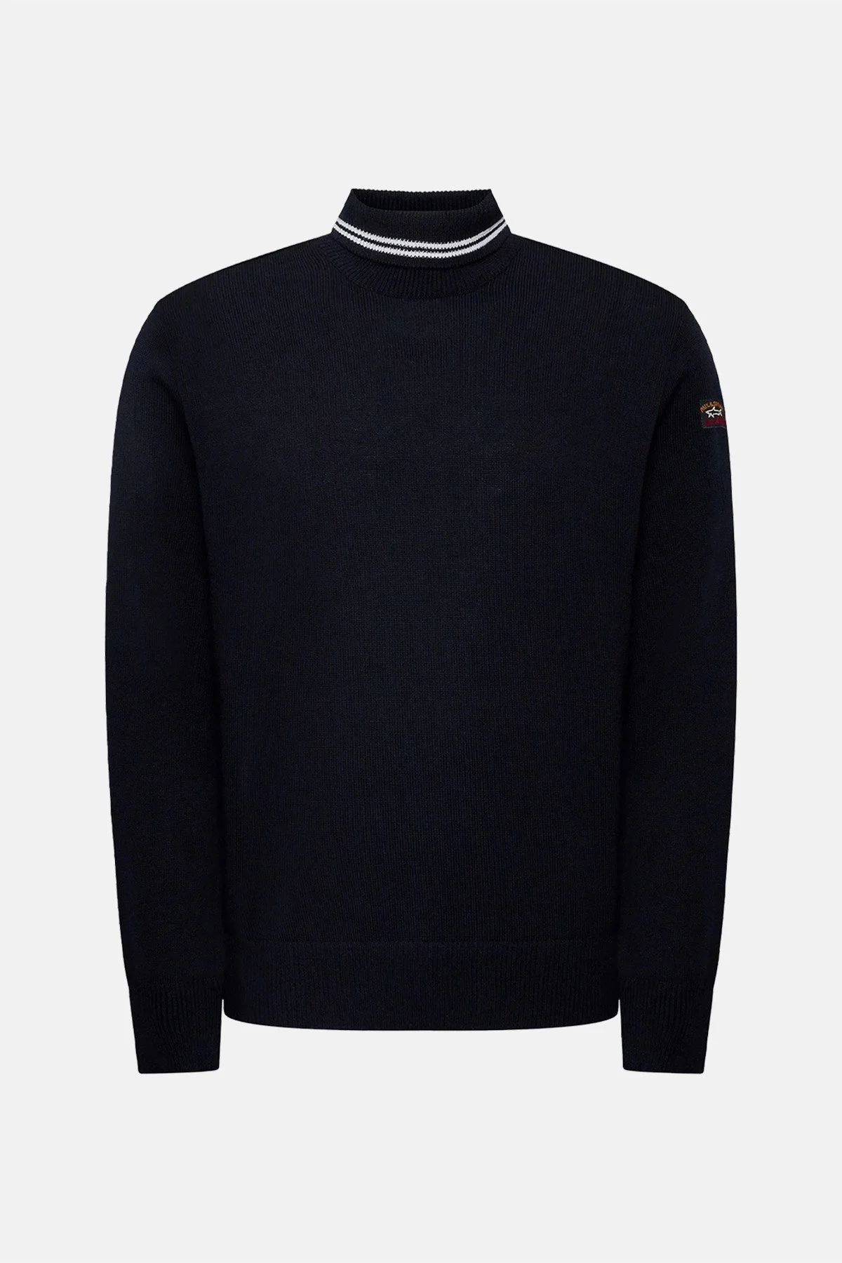 Paul & Shark % 100 Yün Regular Fit Balıkçı Yaka Erkek Kazak 12311076 050 LACİVERT - 5