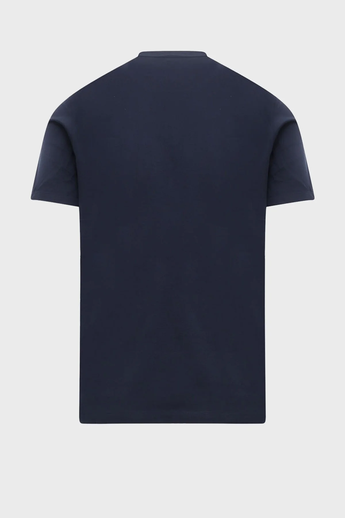 Paul & Shark Baskılı Bisiklet Yaka % 100 Pamuk Regular Fit Erkek T Shirt 22411021 013 LACİVERT - 3